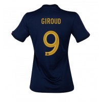 Fotbalové Dres Francie Olivier Giroud #9 Dámské Domácí MS 2022 Krátký Rukáv